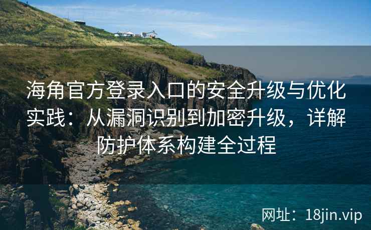 海角官方登录入口的安全升级与优化实践：从漏洞识别到加密升级，详解防护体系构建全过程
